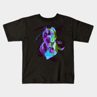 Colorful dog Kids T-Shirt